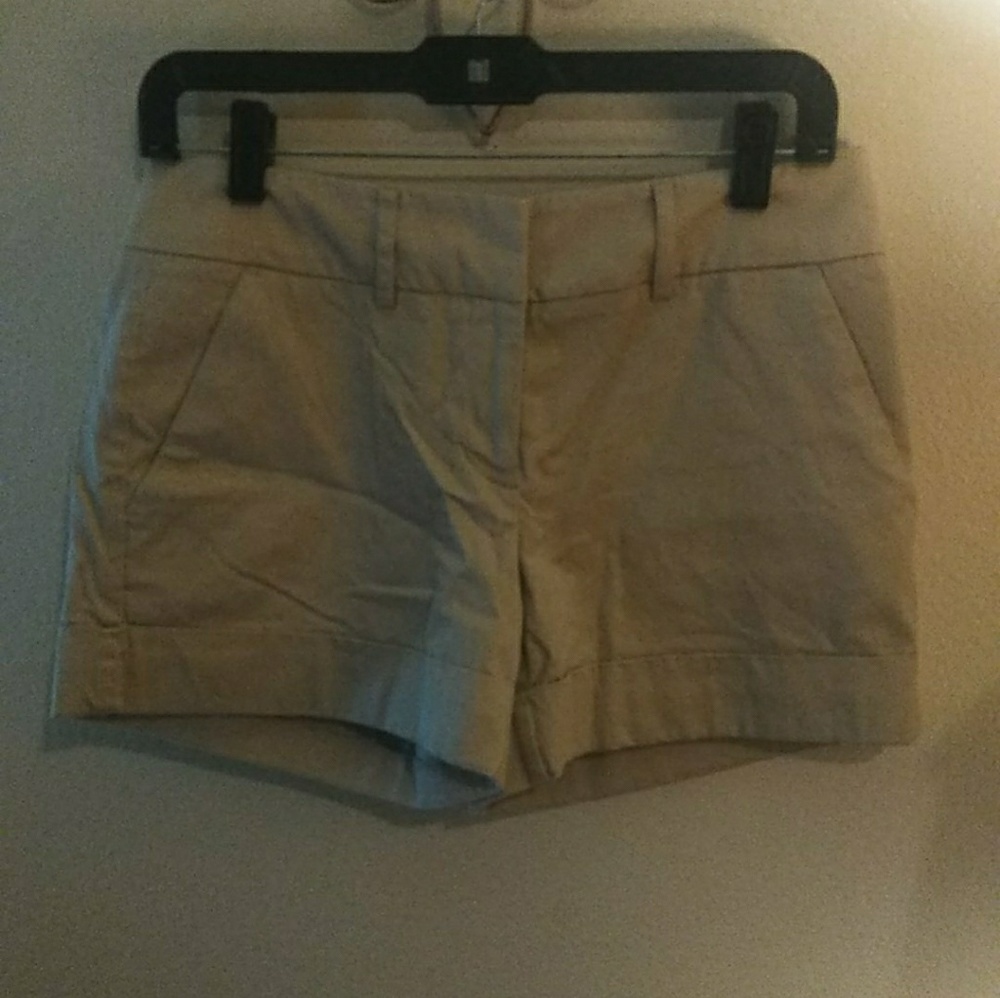 New York & Company tan dress shorts